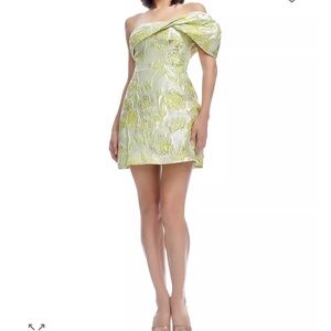 Floral One-Shoulder Dress